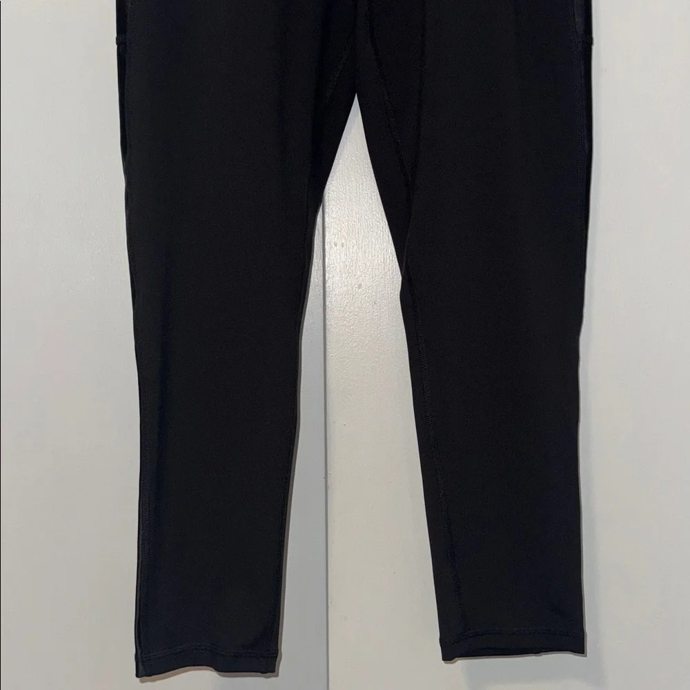 Xersion Move Legging High Rise 7/8 Ankle Leggings w Side Pockets Women’s L Large
